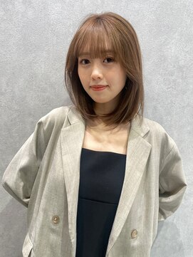 エジョン 八幡山店(Aejon) チョコレート大人ガーリー小顔プリカールデザインカラー