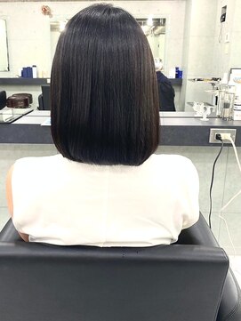 エンディアリング 東銀座(Endearing) 斜めバング/グレージュカラー/デザインカラー/眉毛/銀座/東銀座