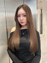 リリー(Lilley)&nbsp;【lilley 稲永麻衣】レイヤーカット+天神韓国ヘア