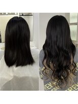 ハイエクステンション 近江八幡店(Hi-Extension)&nbsp;ブルーブラック×ミルクティー