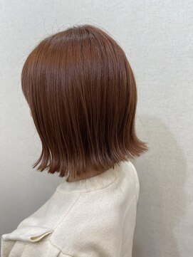セブンルックス モカ 宇都宮鶴田店(7LOOKS mocha) コーラルオレンジボブ