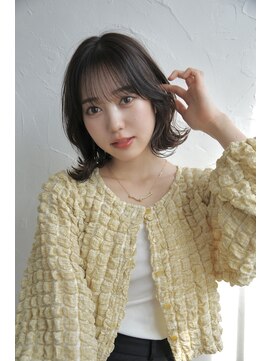 リコ(Rico.) 【Rico.】外ハネボブ×ダーク系カラー#大和