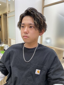 トッカ ヘアアンドトリートメント 仙台店(tocca) 【星篤志】ツイストスパイラル波巻きパーママッシュパーマ