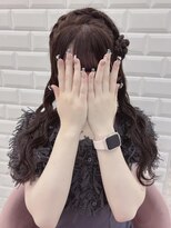 あみかちゅ片耳ひつじヘア＊まゆ