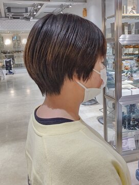 オーガニック リブ 川越(organic+live) 20代30代大人可愛い★小顔ボブ丸みショートウルフカット