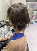 【CYNTHIA/itou】くびれショート/くびれレイヤー/グレージュ