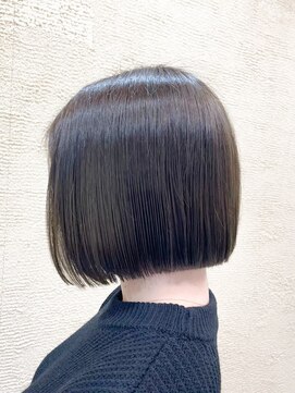 グランデュール 静岡駅前店(GRANDEUR) 切りっぱなしボブ/ウルフ/ボブ/くびれボブ/黒髪/静岡駅
