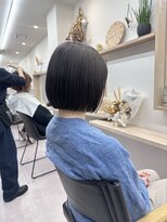 コージークルー(cozy creww)&nbsp;ボブ/顎下ライン/アッシュブラック