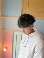 ヘアーエイジ 森田店(HAIR AGE)&nbsp;ツイストスパイラルパーマ＋メッシュ