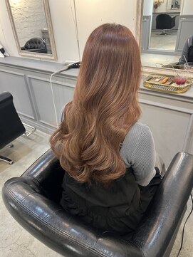 ラム(L'am) ブリーチなし/ベージュカラー/透明感カラー/艶髪