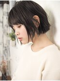 20代30代40代大人可愛い切りっぱなしボブ