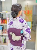 シニヨンヘア