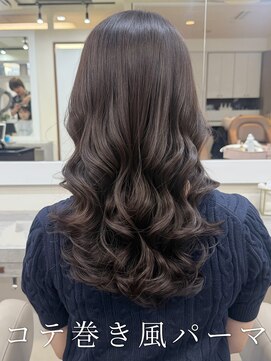 アミー 銀座(Ammy) コテ巻き風パーマ/デジタルパーマ/レイヤーカット/髪質改善