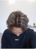 メンズ/ブルーブラック/フェザーパーマ/ニュアンスパーマ