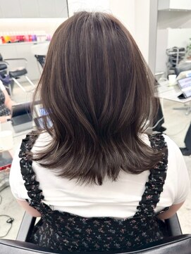 ジルブラン 土浦(JIL BLAN) ハイライトバレイヤージュダブルカラーケアブリーチ20代30代