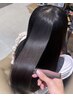 【韓国hair】髪質改善トリートメントinケアカラ―&小顔になれる顔周りカット