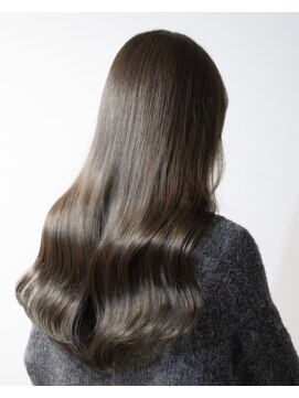 アリー 原宿 表参道(ALLY) ALLY宍戸ブリーなしカラーオリーブグリーン