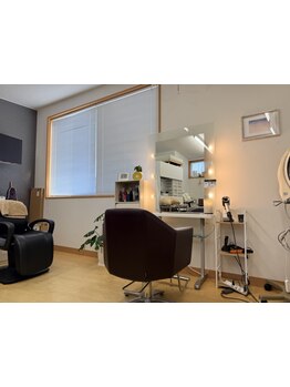 【大田原／那須塩原】1席のみ×女性スタイリストの完全マンツーマンサロンが魅力!全メニューロング料金なし