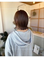 シーソー(SEA SAW)&nbsp;外ハネレイヤーボブ/ナチュラルブラウン