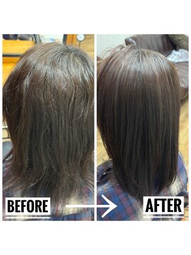 メイクルーム(make room.) 縮毛矯正　施術例