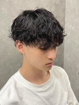 エルマーク 四条烏丸(L-MARK)&nbsp;シャドウパーマ/曲がる縮毛矯正/ニュアンスパーマ/men's/眉毛