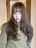 【透明感】ブリーチなしダブルカラー+超音波アイロンTR￥14320/宇都宮/カラー