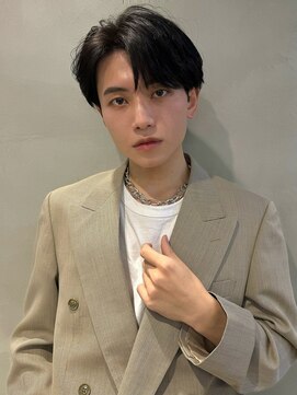 ネーム バイ グロー 大宮(NE:M by GLROW) men's/メンズ/リバースセンターパート/メンズパーマダウンパーマ