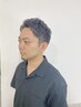 【メンズ】メンズカット+ナチュラルパーマ ☆6840円☆