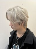 手ぐしで決まる流れる毛流れ×センターパート