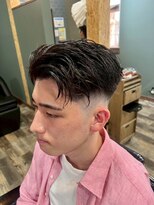 スタンドバーバー 柏(STAND BARBER)&nbsp;リバースセンターパート/ニュアンスパーマ/ダウンバング/柏