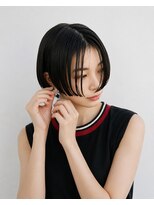 ドロップ(drop) 大人のタイトショートボブ|涼しげな抜け感スタイル