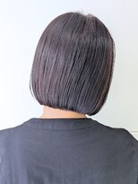 エンクス 天王町店(enx) ダークパープル/ナチュラルショート/夏のヘアアレンジ天王町HA84