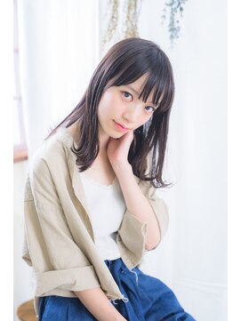 ブリッジ バイ ネオリーブ 綱島店(bridge by neolive) 【bridge by neolive】 厚めバング×無造作セミディ☆