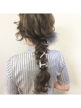アンジュ(ange) 【ange】編みおろしアレンジ