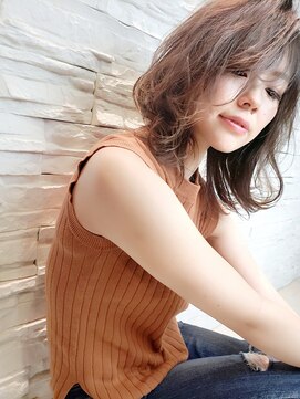 ロンデル(RONDEL) ひし形シルエットレイヤーロブ