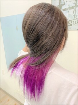 ヴァニラ(Vanilla) インナーカラー＃パープル