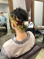 シロトータルデザイン(shiro total design)&nbsp;インナーカラー×成人式セット