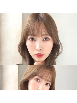 ミラリー トウキョウ(Mirareee Tokyo) 20代30代40代◎エギョモリ２wayバング小顔矯正立体カット