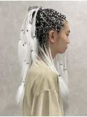 ブレイズホワイト毛先逃がし~糸ito~HIRO