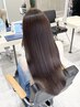 【絹髪】シンデレラ髪質改善＋酸熱式トリートメント ¥24800