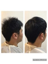 ショートスタイルもストレートに！！