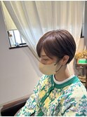 小顔補正立体カット×骨格髪質補正× ルミエールジンジャー