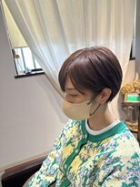 ワ ヘアー(wa-hair)&nbsp;小顔補正立体カット×骨格髪質補正× ルミエールジンジャー