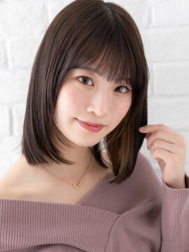 フェイス 赤羽 ネオ(face Akabane neo) 【face akabane NEO 赤羽店】ダークアッシュ×内巻きロブ