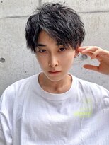 ツイスパ　ショート　短髪