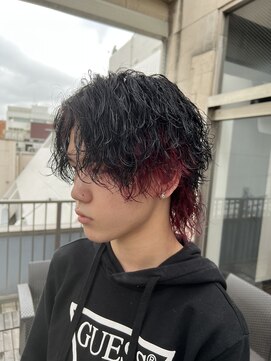 スキル(SKILL) 波巻きツイスパ　インナーカラー