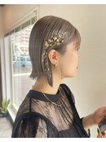 ミルヘアデザイン(mil hair design)&nbsp;金箔ヘアアレンジ