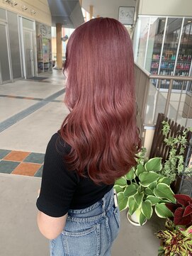 エイム ヘアメイク 横川店(eim HAIR MAKE) ～pink color☆～秋color