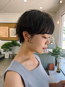ヘアー バトン(hair vaton) マッシュショート