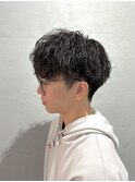 【曽我尾真生】波巻きパーマ/マッシュパーマ/ツーブロック